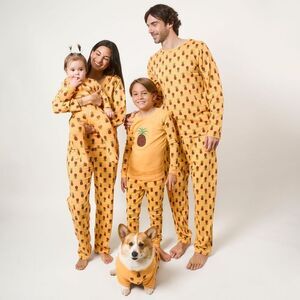 LEVERET -  Two Piece Cotton Pajamas Pineapple 10 Year Pineapple